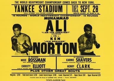 Muhammad Ali vs. Ken Norton III